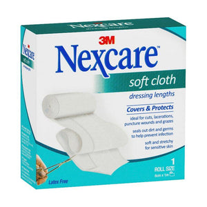 Nexcare Soft Cloth Dressing Cut to Length 6cm x 1m