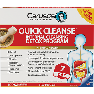 Caruso's Quick Cleanse 7 Day Detox Program
