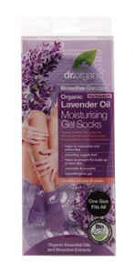 Dr.Organic Lavender Oil Moisturising Gel Socks