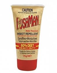 Bushman Heavy Duty DryGel 80% Deet 75g