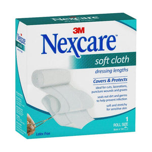 Nexcare Soft Cloth Dressing Cut to Length 8cm x 1m