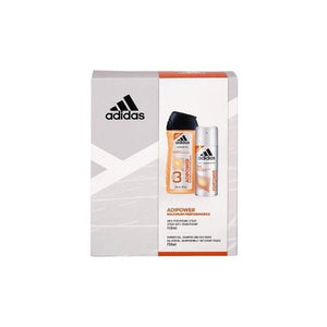 Adidas Adipower Body Spray 150ml & Shower Gel 250ml Set for Men