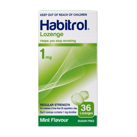 Habitrol Lozenges 1MG Mint 36