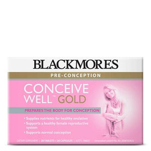 Blackmores Conceive Well Gold Capsules + Tablets 28/28