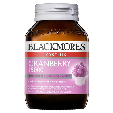 Blackmores Cranberry 15000 Capsules 60