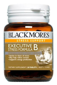 Blackmores Executive B Stress Formula Tablets 28