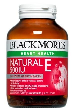 Blackmores Natural E 500IU Capsules 150