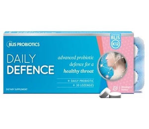 Blis DailyDefence with BLIS K12™ Lozenges 30 Strawberry