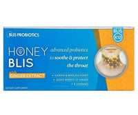 Blis HoneyBlis Lozenges with BLIS K12 8 loz Ginger
