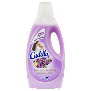 Cuddly Aroma Collections Relaxing Wild Lavender Fabric Softener Conditioner 1 Litre