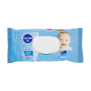CURASH Simply Water Baby Wipes 80