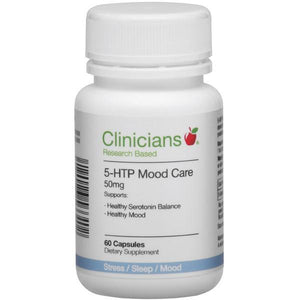 Clinicians 5-HTP Mood Care 50mg Capsules 60