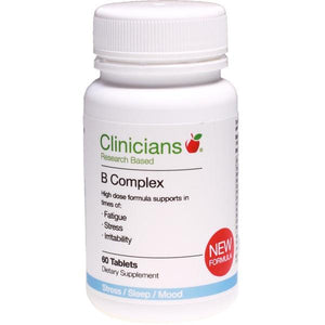 Clinicians B Complex Tablets 60