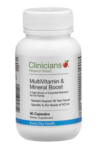 Clinicians MultiVitamin & Mineral Boost Capsules 90