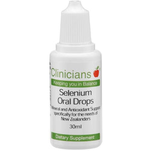 Clinicians Selenium Oral Drops (150mcg/3 Drops) 30mL