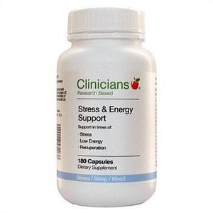 Clinicians Stress and Energy Support Capsules 180