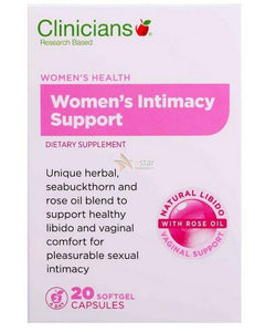 CLINICIANS Women's Intimacy Support 20 Capsules