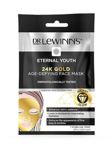 Dr. Lewinn's Eternal Youth 24K Gold Age-Defying Face Mask 1 Pack