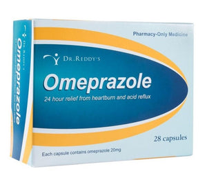 Dr Reddy Omeprazole 20mg Capsules 28