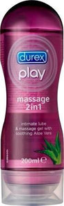 Durex Play 2 in 1 Massage Lubricant with Aloe Vera 200ml