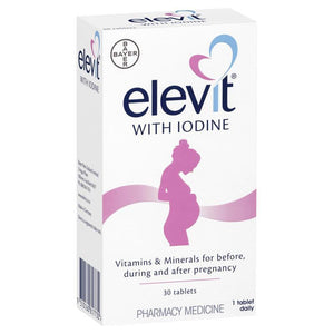 Elevit Pregnancy Multivitamin With Iodine 30 Tablets