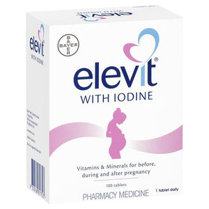 Elevit Pregnancy Multivitamin With Iodine 100 Tablets