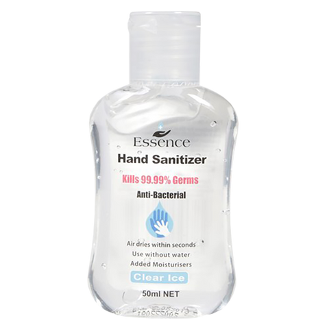 Essence Hand Sanitiser Clear Ice 50ml