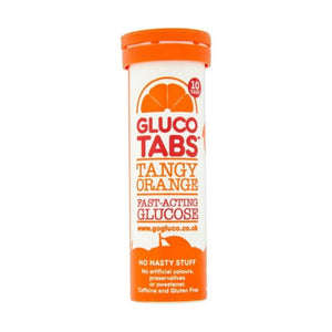 GlucoTabs Glucose Tablets 10 - TANGY ORANGE