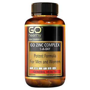 Go Healthy Go Zinc Complex 1-A-Day 120 Capsules