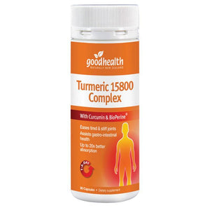 Good Health Turmeric 15800 Complex 90 Capsules