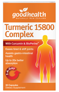 Good Health Turmeric 15800 Complex Capsules 30