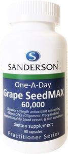 SANDERSON GrapeSeed Max 60000 90cap