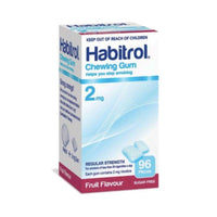 Habitrol Chewing Gum Fruit 2mg 96 Pieces