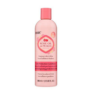 Hask Rose Oil & Peach Colour Protection Conditioner 355ml
