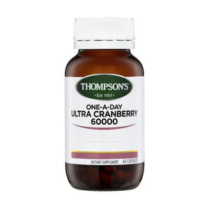 Thompson's One-A-Day Ultra Cranberry 60000 Capsules 60