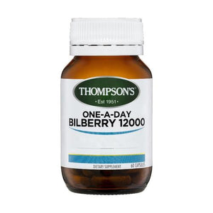 Thompson's One-A-Day Bilberry 12000 Capsules 60