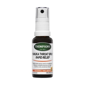 Thompson's Manuka Throat Spray Rapid Relief 25ml