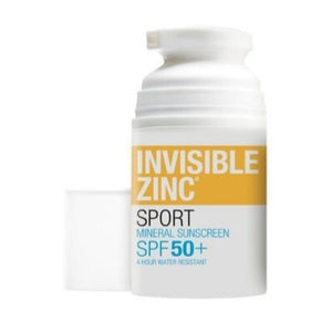 Invisible Zinc Sports 4hr Water Resistant SPF50 - 50ml