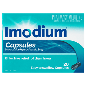 Imodium 2mg Capsules 20 [limited to 3 per order]