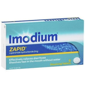 Imodium Zapid Tablets 6 [limited to 10 per order]