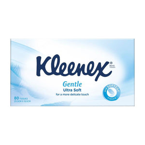 Kleenex Ultra Soft Facial Tissues, 80 Sheets
