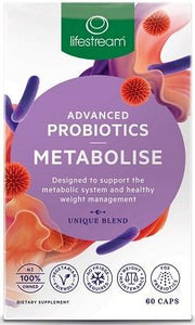 Lifestream Advanced Probiotics Metabolise Capsules 60