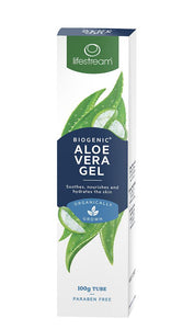 Lifestream Biogenic Aloe Vera Gel 100g Tube