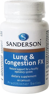 SANDERSON Lung & Congest. FX 60caps