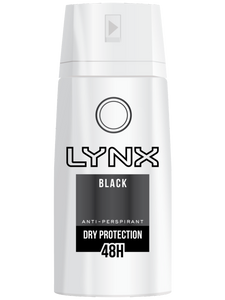 Lynx Anti-Perspirant 160ml Black