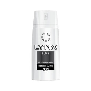 Lynx Men Antiperspirant Aerosol Deodorant Black 160ml