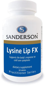 SANDERSON Lysine Lip FX 60 Tablets