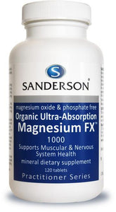 SANDERSON Magnesium FX 1000 120tabs