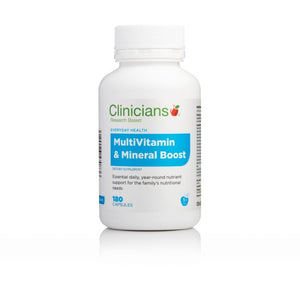 Clinicians MultiVitamin & Mineral Boost Capsules 180