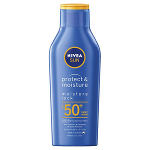 NIVEA Protect & Moisture Moisturising Sunscreen Lotion SPF50+ 400ml